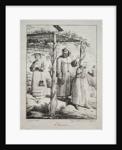The Hermit, 1818 by Louis Hersent