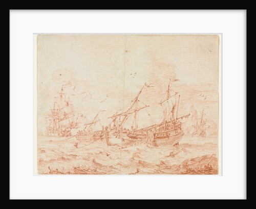 The Herring Bark, first third 1700s by Sieuwert van der Meulen