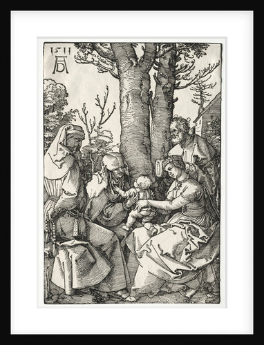 The Holy Family with Joachim and Anna, 1511 by Albrecht Dürer