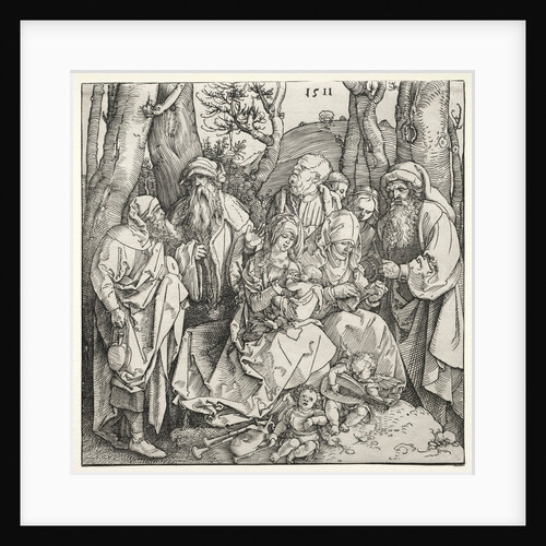 The Holy Family with Two Musician Angels, 1511 by Albrecht Dürer