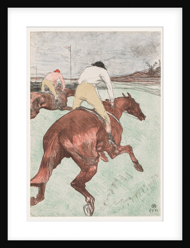 The Jockey, 1899 by Henri de Toulouse-Lautrec