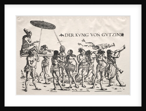 The King of Cochin by Hans Burgkmair