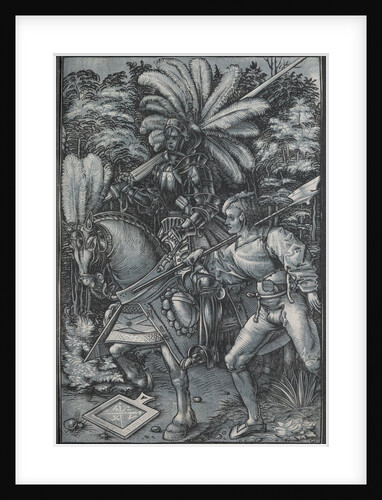 The Knight and Lansquenet, c. 1512 by Hans Wechtlin