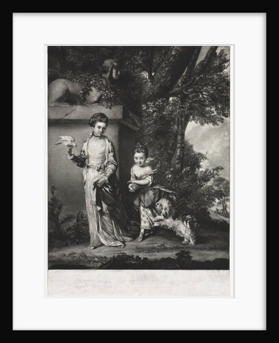 The Ladies Amabel and Mary Jemima Yorke, c. 1761 by Edward Fisher