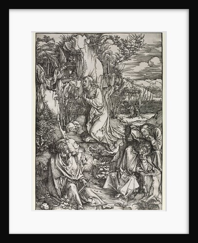 The Large Passion: Christ on the Mount of Olives, c. 1497-1500 by Albrecht Dürer
