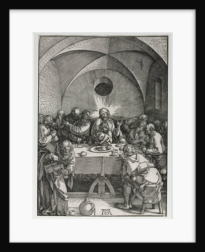 The Large Passion: The Last Supper, 1510 by Albrecht Dürer