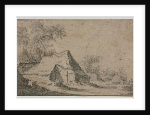 The Little Hamlet, second or third quarter 17th century by Anthonie Waterloo