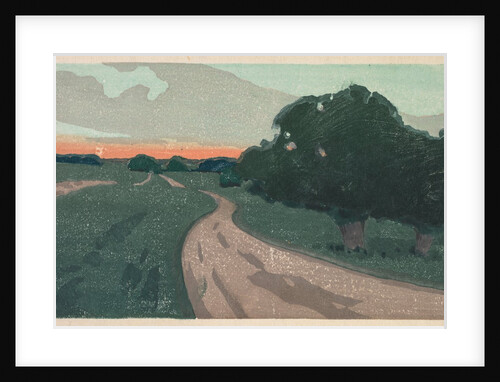The Long Road or Argilla Road, c. 1898 by Arthur Wesley Dow