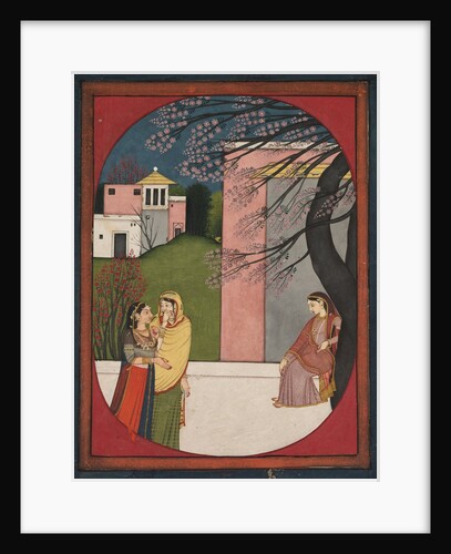 The Lovelorn Heroine, from a Sat Sai of Bihari, 1780-90 by Unknown