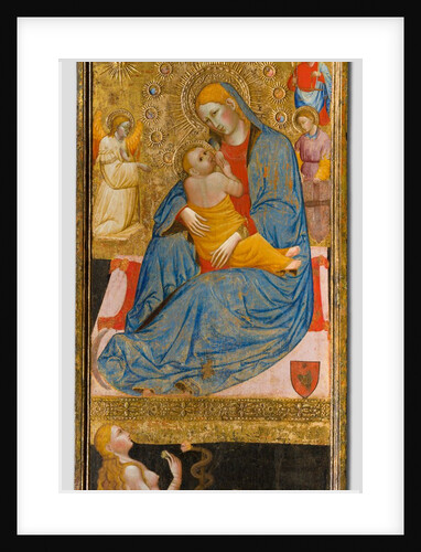 The Madonna of Humility with the Temptation of Eve, c. 1400 by Olivuccio di Ciccarello