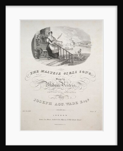 The Maltese Girls Song, 1800s by Unknown