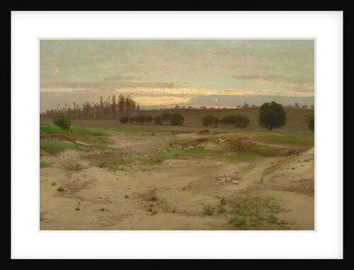 The Marl Pit at Mulcent: Evening, after 1857 by Antoine Chintreuil