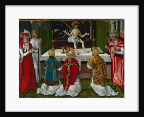 The Mass of Saint Gregory, 1511 by Hans Baldung