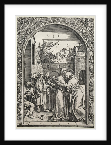The Meeting of Joachim and Anna at the Golden Gate,  1504 by Albrecht Dürer