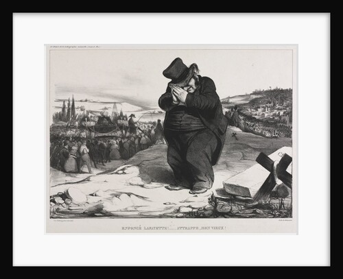 The Monthly Association: Failed Lafayette! It Serves You Right, My Old Friend!, 1834 by Honoré Daumier; Aubert