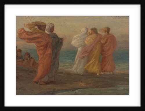 The Music Party, c. 1875 by Elihu Vedder