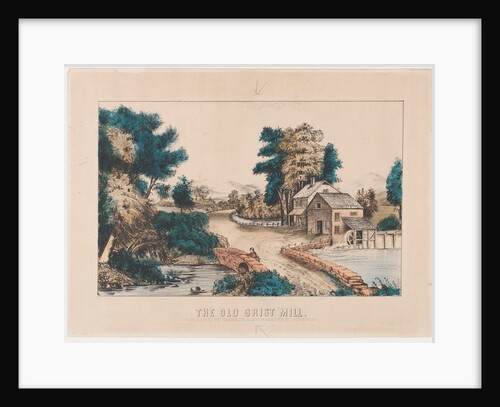 The Old Grist Mill, 19th century by Anonymous