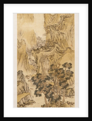 The Peach Blossom Spring, 1650 by Liu Du