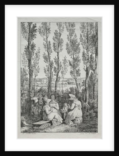 The Picnic by Charles Philibert Lasteyrie du Saillant