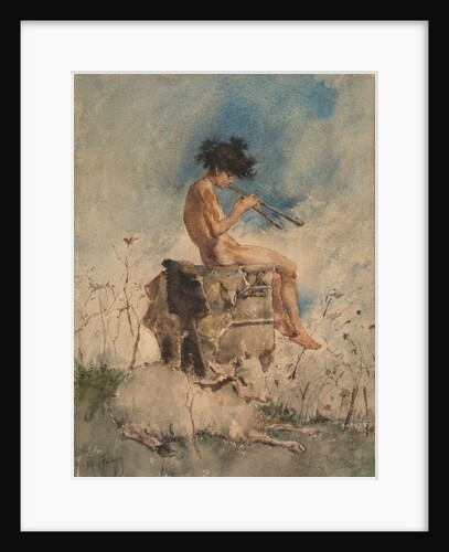 The Pipes of Pan, 1865 by Mariano Fortuny y Carbó