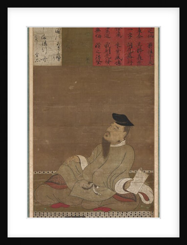 The Poet Kakinomoto no Hitomaro, c. 1300-1350 by Unknown