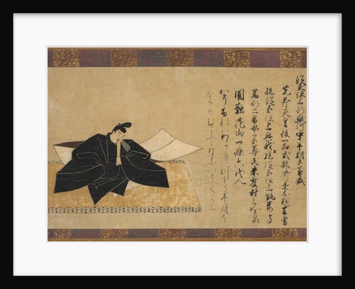 The Poet Taira No Kanemore, 1200s by Unknown