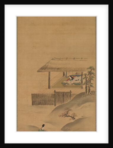 The Poetess Kogo; Autumn Landscape; Spring Landscape, mid 1600s by Yukinobu Kiyohara