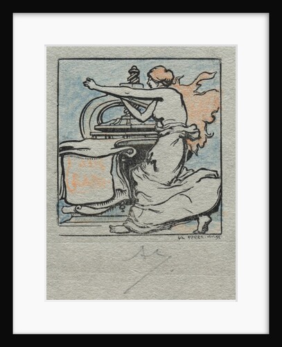 The Printer by Auguste Louis Lepère