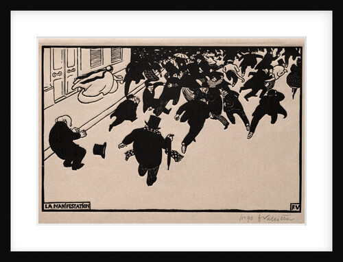 The Protest, 1893 by Félix Vallotton