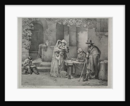 The Public Writer by Antoinette Cécile Hortense Lescot Haudebourt