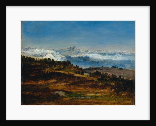 The Pyrenees, the Peak of the Midi de Bigorre, 1871-1872 by Narcisse Diaz de la Peña