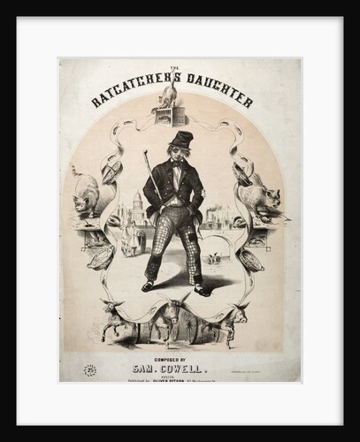 The Ratcatcher's Daughter - Sheet Music Cover by Winslow Homer