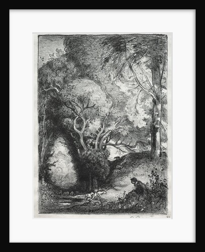 The Ravine in June by Auguste Louis Lepère