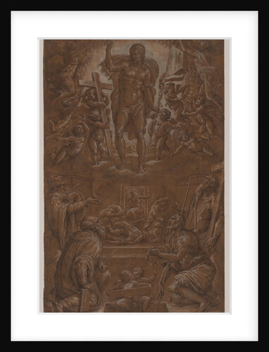 The Risen Christ Adored by Saints and Angels, 1566-1568 by Giorgio Vasari