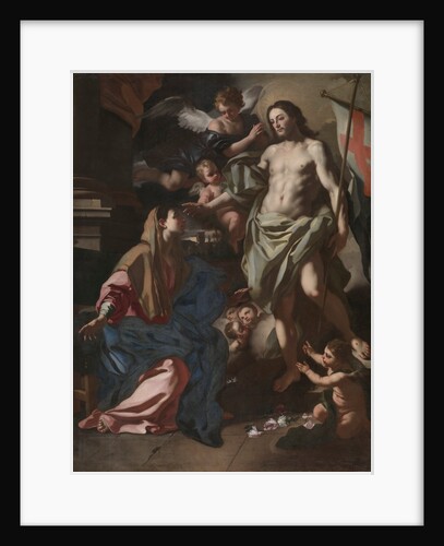 The Risen Christ Appearing to the Virgin, c. 1708 by Francesco Solimena