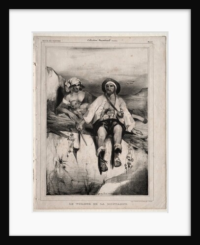 The Robber from the Mountain by Célestin François Nanteuil