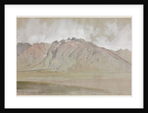 The Ruby Range, Nevada, 1879 by Thomas Moran