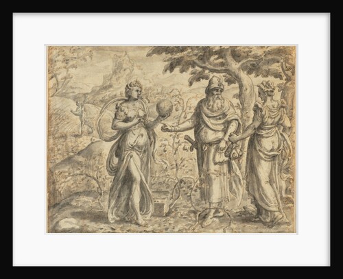 The Seed Received Among the Thorns, from the Parable of the Sower, c. 1573 by Gerard van Groeningen