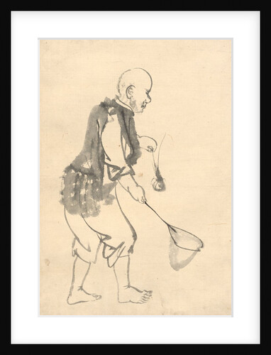 The Shrimp Fisherman by Kono Bairei