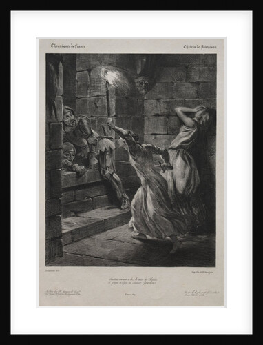 The Sister of Duguesclin, 1829 by Eugène Delacroix