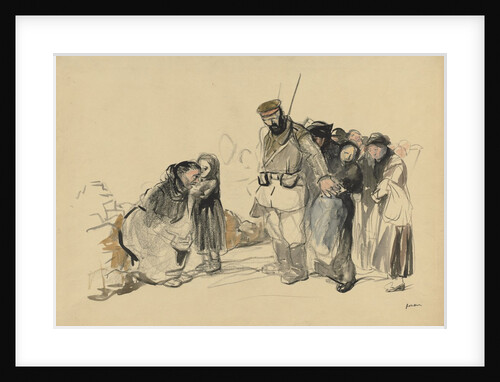 The Slavery in the North, fourth quarter 1800s or first third 1900s by Jean Louis Forain