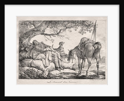 The Sleeping Soldier by Carle Vernet