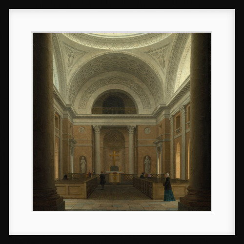 The Slotskirken of Christiansborg, Copenhagen, c. 1850s by Heinrich Hansen