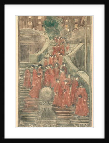 The Spanish Steps, 1898-1899 by Maurice Prendergast