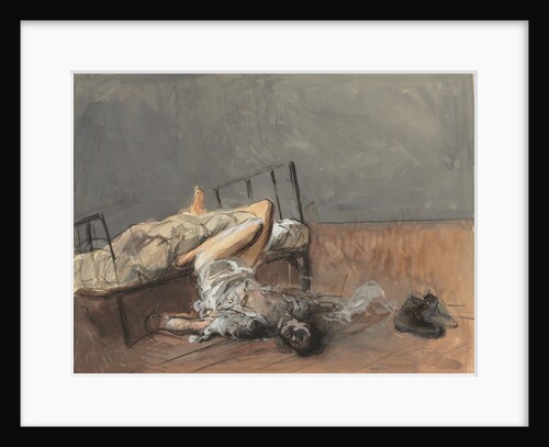 The Suicide, fourth quarter 1800s or first third 1900s by Jean Louis Forain