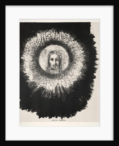 The Temptation of Saint Anthony: And In the Very Disk of the Sun Shines…, 1888 by Odilon Redon; Becquet; Edmond Deman