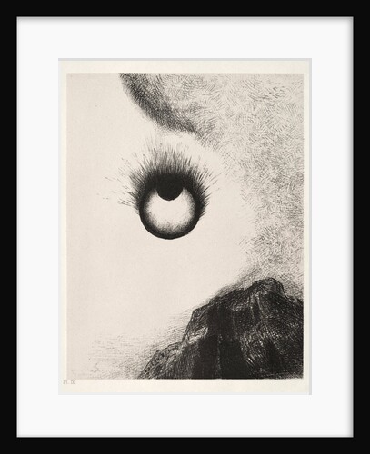 The Temptation of Saint Anthony: Everywhere Eyeballs are Aflame, 1888 by Odilon Redon; Becquet; Edmond Deman