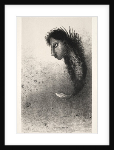 The Temptation of Saint Anthony: Then There Appears a Singular Being…, 1888 by Odilon Redon; Becquet; Edmond Deman