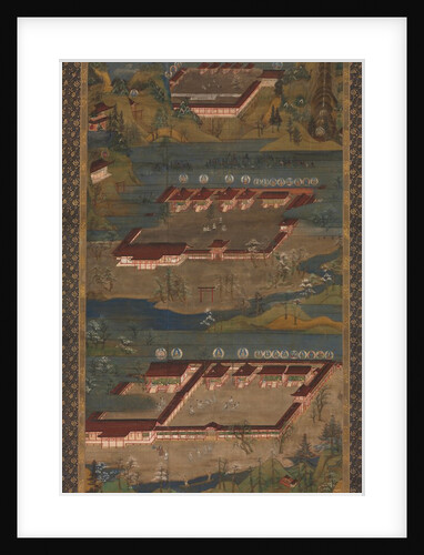 The Three Sacred Shrines at Kumano: Kumano Mandala, c. 1300 by Unknown