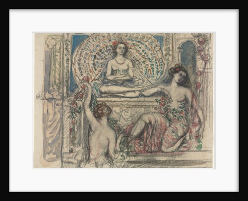 The Throne of the Peacock by Charles Conder